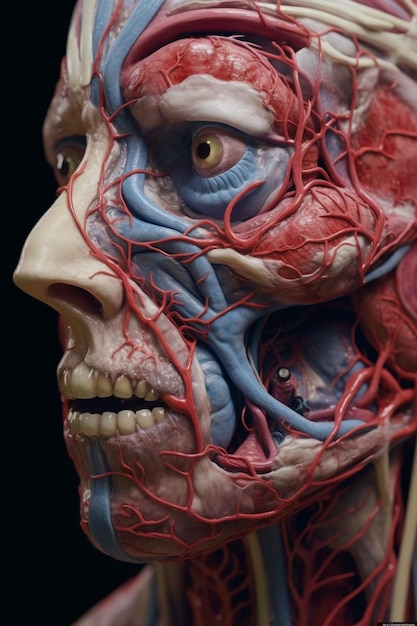 Foto anatomie gesicht