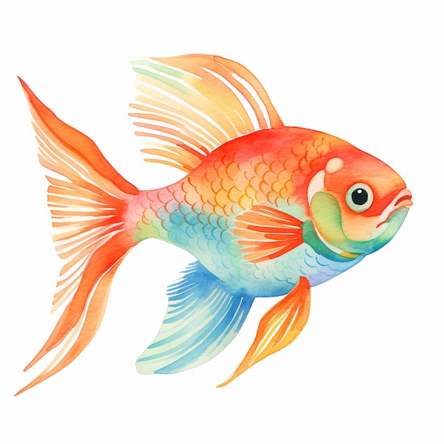 Anchoa vetor fêmea branca betta colorido peixe do oceano betta peixe clip art