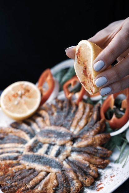 Anchoas Fritas Nombre Turco Hamsi Tava