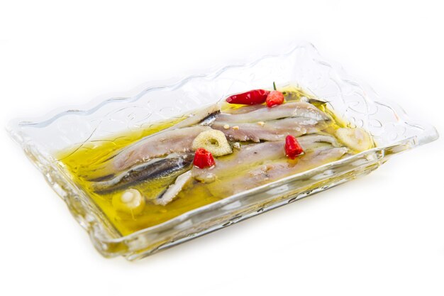 Anchoas marinadas