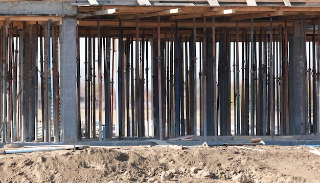 andamios metálicos para la construcción de edificios