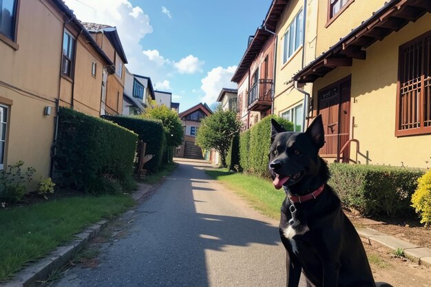 Andar Ao Ar Livre Brincar Cão Cão de Estimação Fofo Fotografia Homem Melhor Amigo Papel de Parede