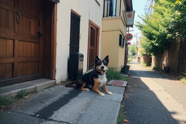 Andar Ao Ar Livre Brincar Cão Cão de Estimação Fofo Fotografia Homem Melhor Amigo Papel de Parede