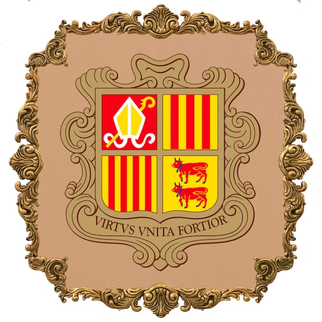 Andorra emblema nacional Dia da Independência Nacional