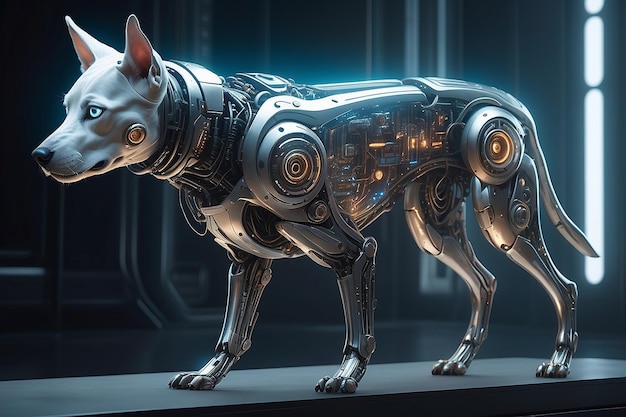 Foto androiden-roboterhund