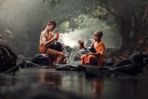 Anfänger Mönch in Thailand