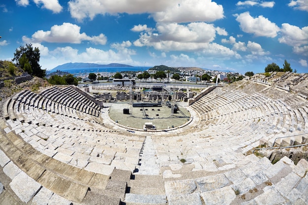 Anfiteatro antiguo en Bodrum