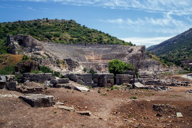 Anfiteatro (Coliseu) em Éfeso (Efes) Turquia, Ásia