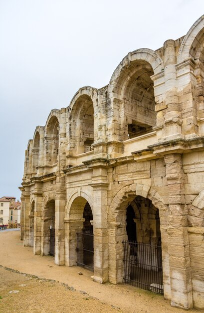 Anfiteatro romano de Arles en Francia