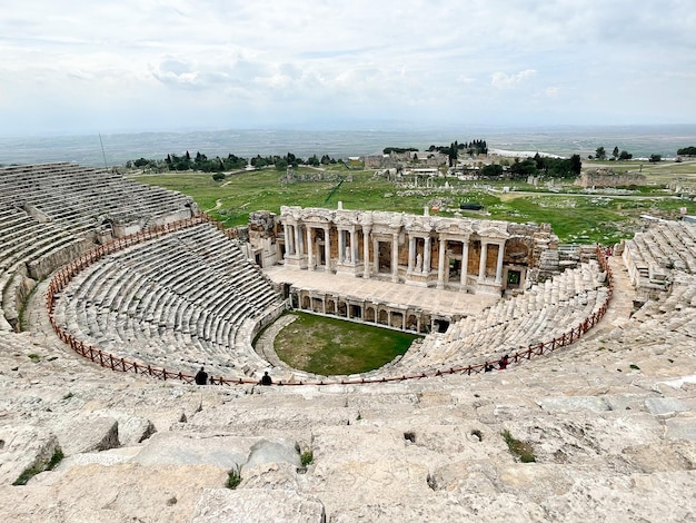 El anfiteatro romano en la ciudad de selcuk