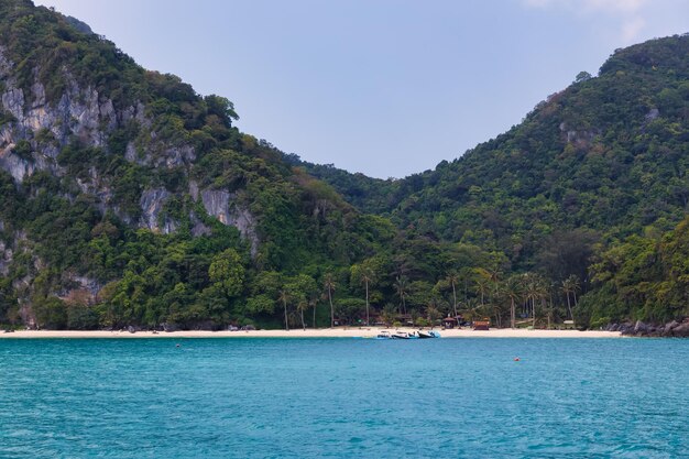 ang thong marine national park ilha areia samui angthong marine background marin tailândia