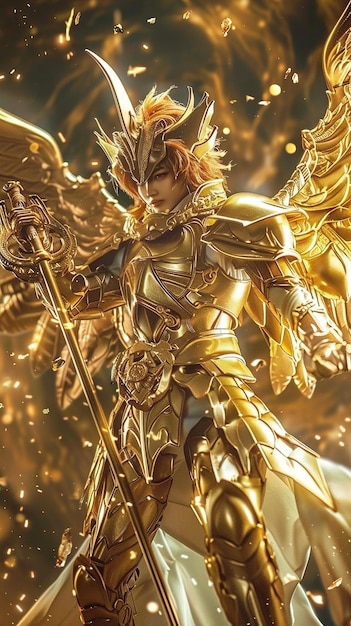 el ángel del ángel dorado