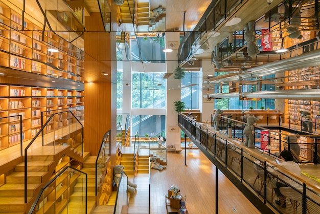 Angel bookstore, una librería en Hangzhou, China.