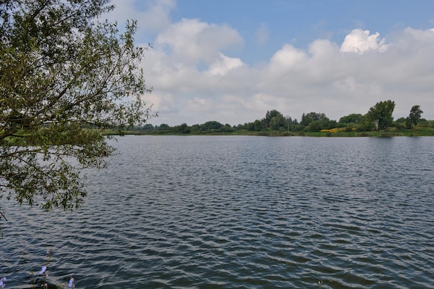 Angeln am See. Foto vor der Heimreise. Erholungszentrum. August 2021.