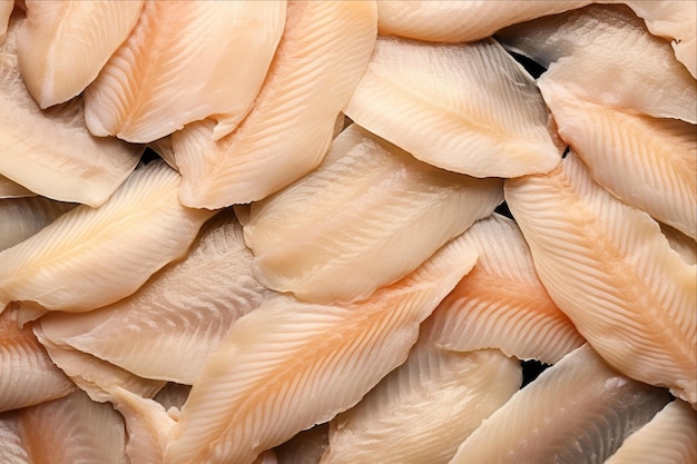 Foto angeln nach geschmack erforschung der texturvollen delikatesse des tilapia-fischfilets in einem 32-aspekt-verhältnis