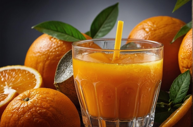 Angenehmer Orangensaft