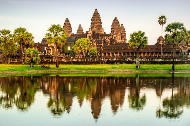 Angkor Wat alter Tempel in Kambodscha