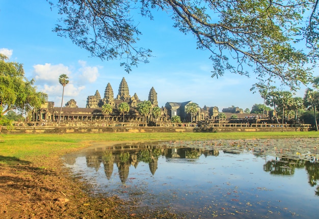 Angkor Wat, antigo castelo no Camboja