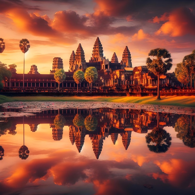 Angkor Wat en Camboya