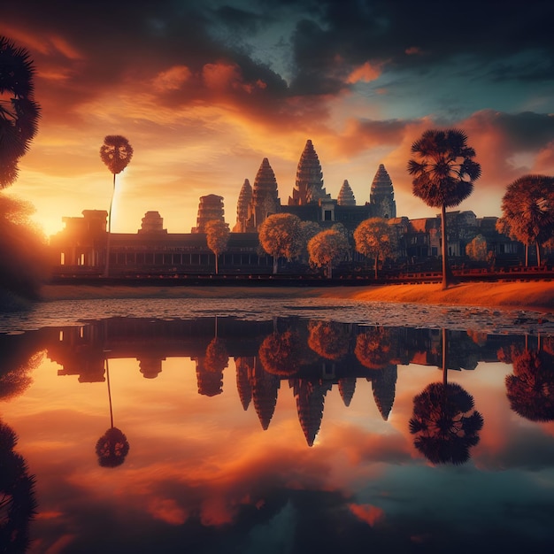 Angkor Wat en Camboya