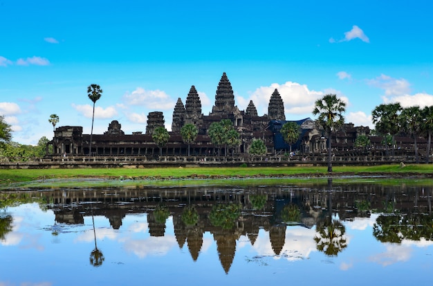 Angor Wat, arquitetura antiga no Camboja, patrimônio mundial angor wat, Camboja