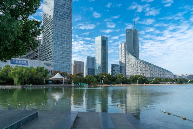 Anhui Hefei Stadtlandschaft Straßenansicht