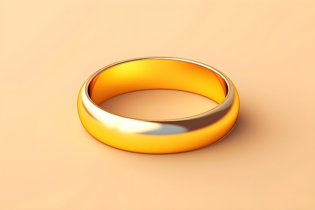 Anillo de bodas de oro