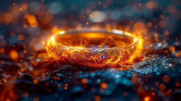 El anillo de fuego de la magia