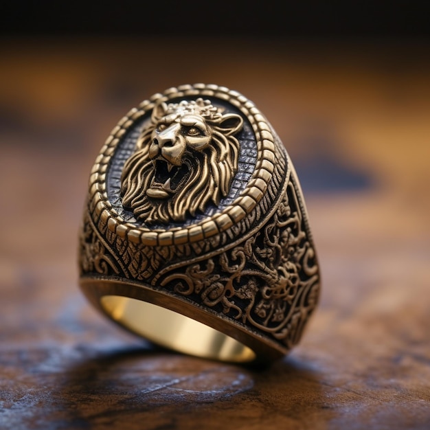 Anillo de oro