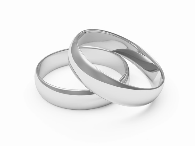 Anillos de boda de plata