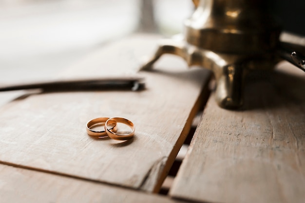 Foto anillos de boda