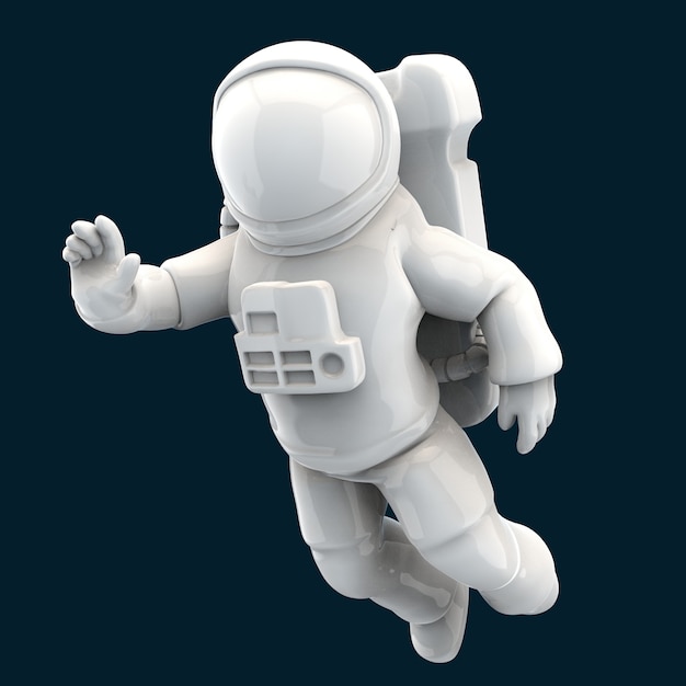 Animação de astronauta