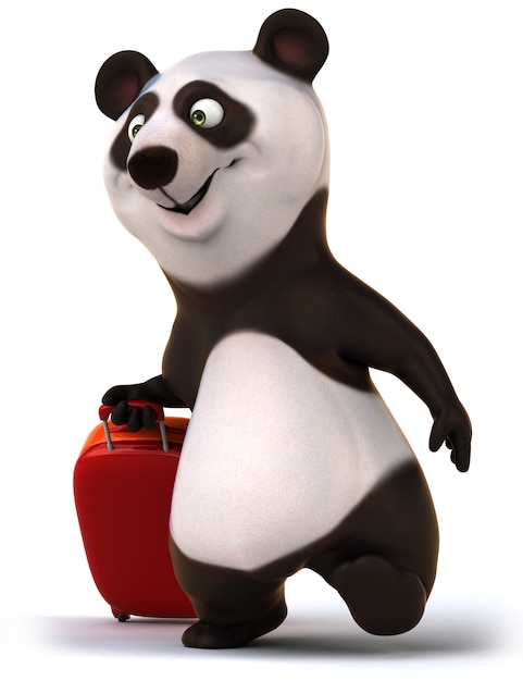 Animação de panda