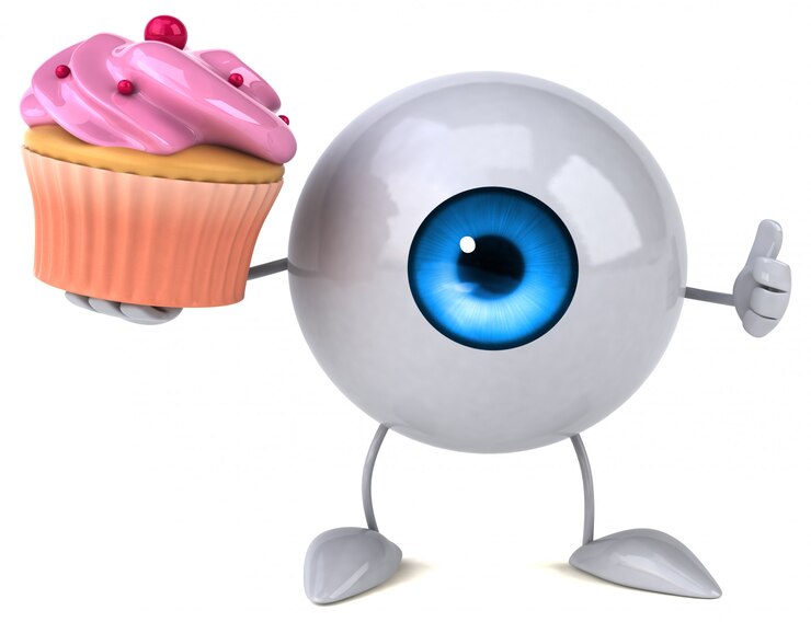 Foto animação ocular