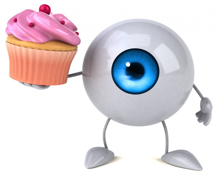 Foto animação ocular