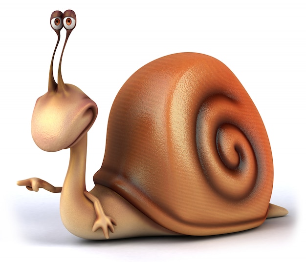 Animación de caracol