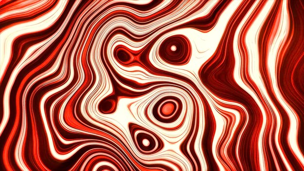 Animación colorida con efecto de movimiento de textura transformadora abstracta de movimiento de patrón de ondas púrpuras