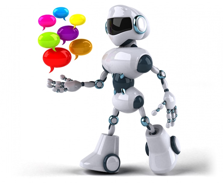 Foto animación robot