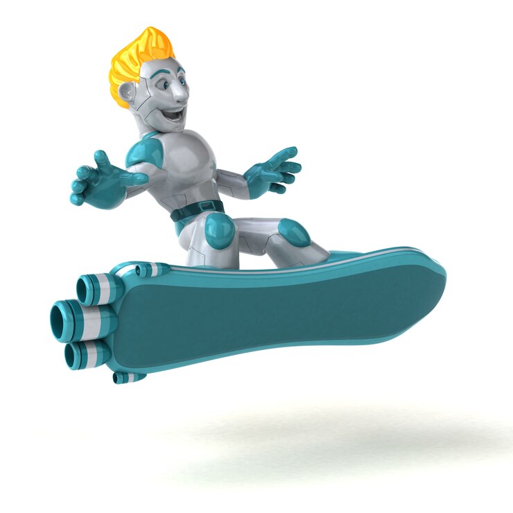 Foto animación robot