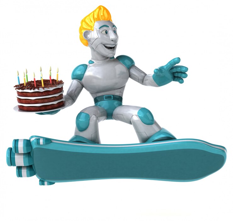 Foto animación robot