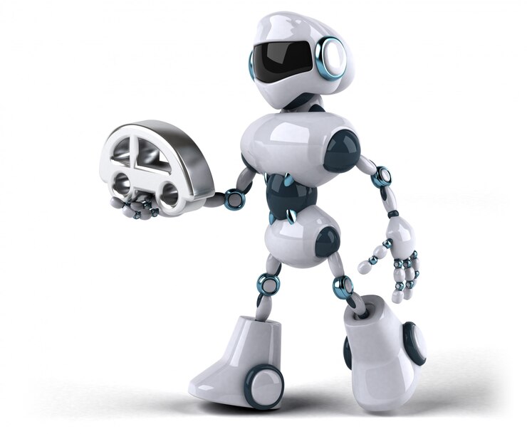Foto animación robot