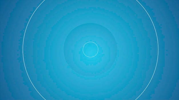 Animación simple con círculos en movimiento y movimiento de fondo cambiante fondo simple con pulsaciones