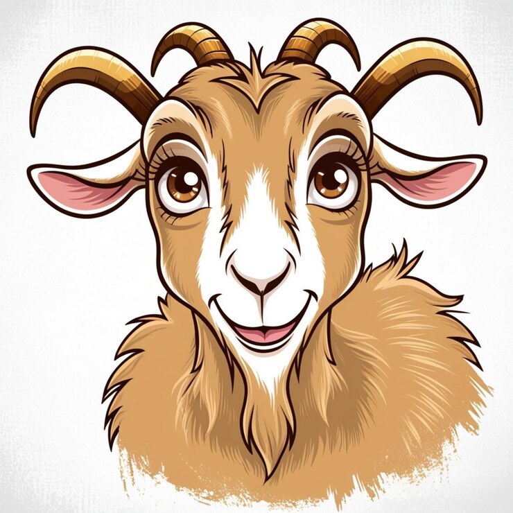 Foto animais de desenho animado de cabra456 10