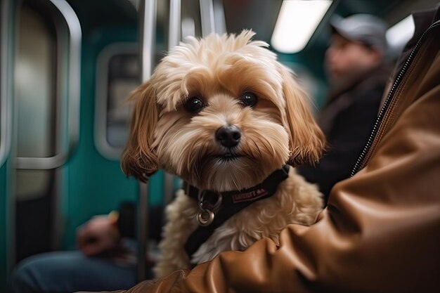 Animais de estimação em trânsito em IA generativa de transporte público