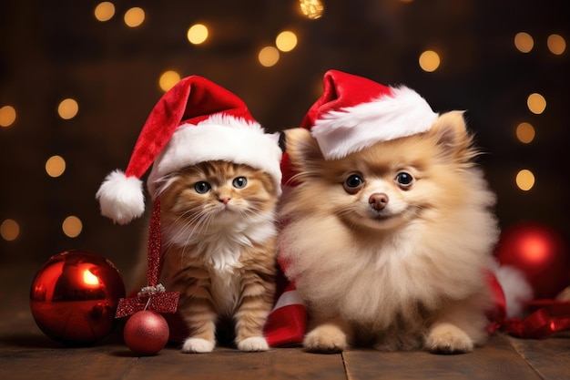 Animales divertidos de Navidad