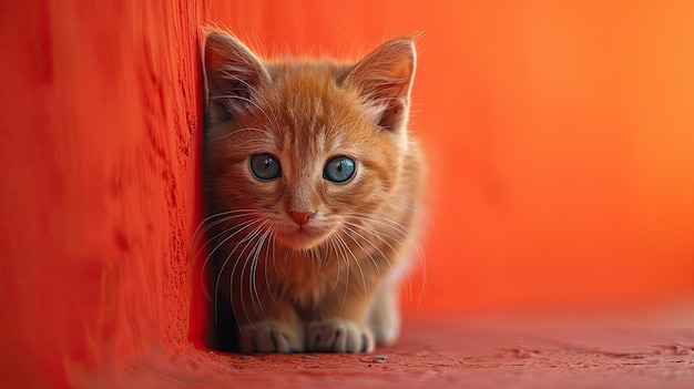 Foto animales que pueden caminar a través de las paredes en un mundo sin barreras físicas fondo de color sólido 4k ultra hd