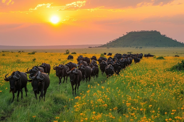 animales salvajes en la naturaleza fotografía profesional