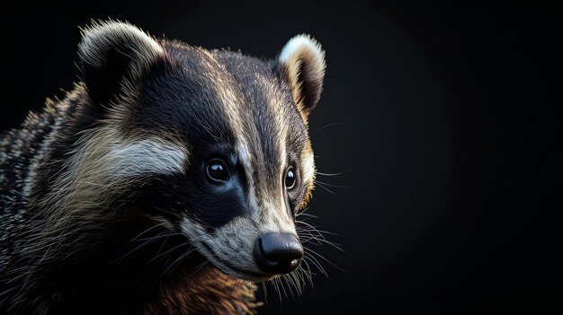 animales salvajes tejón salvaje naturaleza mamífero meles blancos meles bosque fauna negra europea