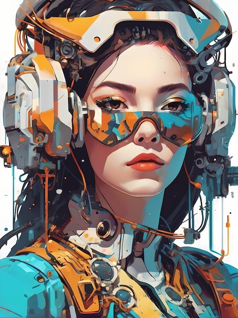 Anime Alchemy O encanto dos retratos futuristas