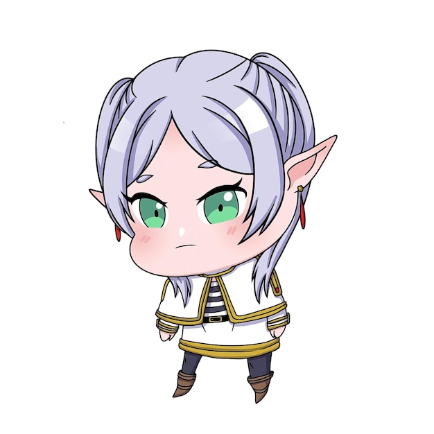 anime chibi frieren (em inglês)